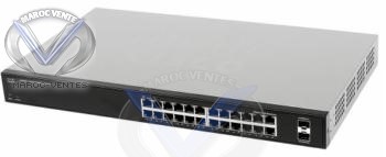 Switch Gigabit manageable 24 ports + 2 ports combo SFP SLM2024T