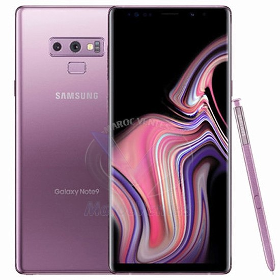 Smartphone NOTE 9 6G RAM/128Go Mauve/Noir/Bleu SM-N960FZPDMWD