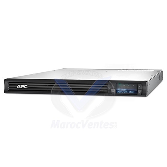 Onduleur Smart UPS 1 500 VA écran LCD montage en rack 1U 230 V SMT1500RMI1U