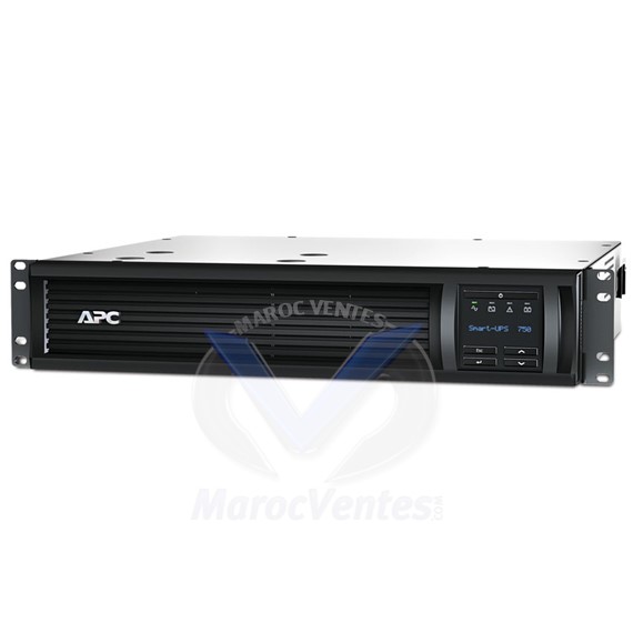 Onduleur Line Interactive APC Smart-UPS 750VA LCD 230V Rack 2U SMT750RMI2U