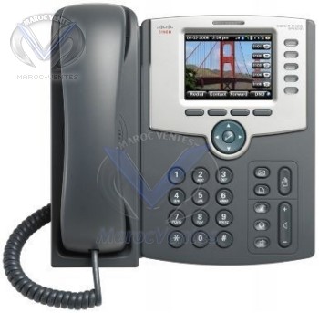 Téléphone IP 5 Lignes affichage couleur PoE 802.11g SPA525G