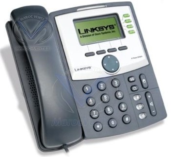 Téléphone VoIP avec un port Ethernet 10Base-T SPA941-EU