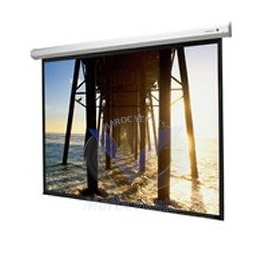 ECRAN DE PROJECTION ELECTRIQUE 300 x 300  avec télécommande SQU01B300300