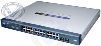 Switch Gigabit 24 ports 10/100/1000 + 2 ports Mini-GBIC SR2024