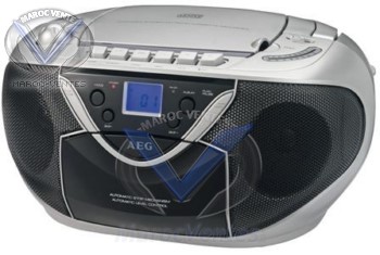 Chaîne HIFI portable MP3/CASSETTE SRR 4326 CD/MP3/CASSETTE