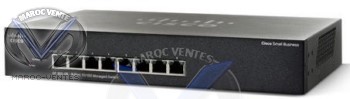 Switch SG300-10 - Commutateur série 300 avec 8 ports SRW2008-K9-G5