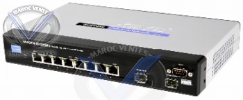 Switch Ethernet 8 ports 10/100/1000 avec WebView SRW2008