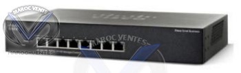 Switch SF300-08 Commutateur avec 8 ports C3 - Géré SRW208-K9-G5