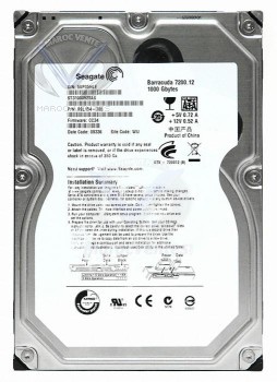 Disque dur Barracuda 7200.12 SATA 3 Gbits/s 1 To ST31000528AS