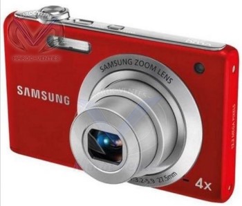 Appareil photo numérique ultra-fin Rouge de 12,2MP ST60-R