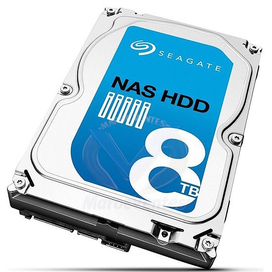 Disque Dur 8 To 3.5"  Interne  SATA III 6 Gb/s Buffer 256 Mo ST8000VN0002