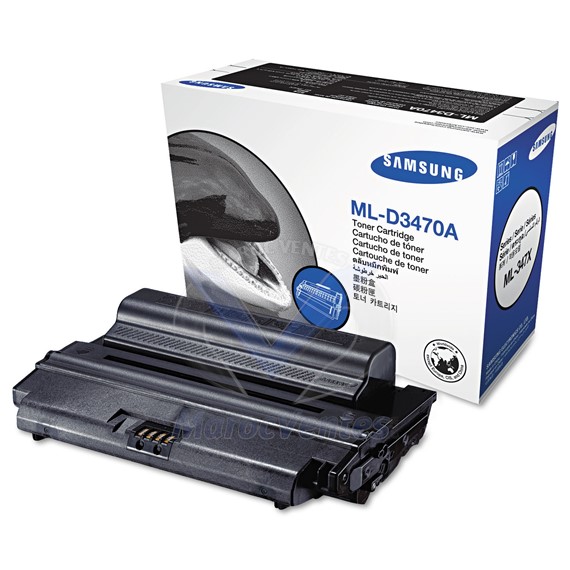 Cartouche de toner noir ML-D3470A originale à haut rendement 4000 pages SU667A