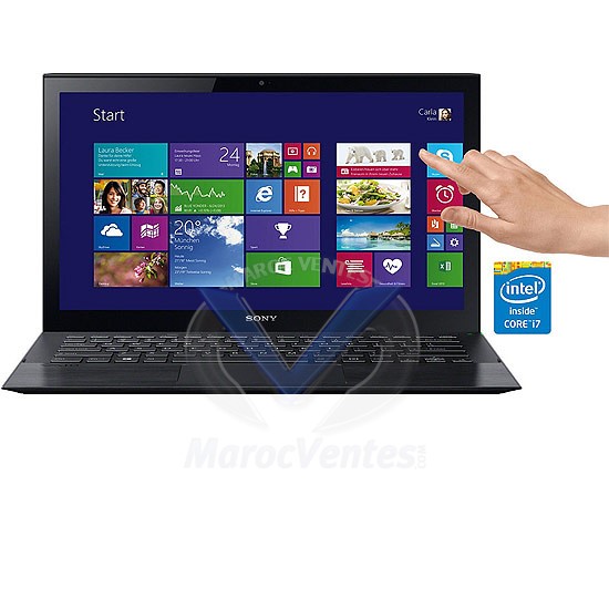 Core i7 4500U 13.3" Ecran Tactile 8 Go RAM Windows 8.1 Pro SVP1322V9EB