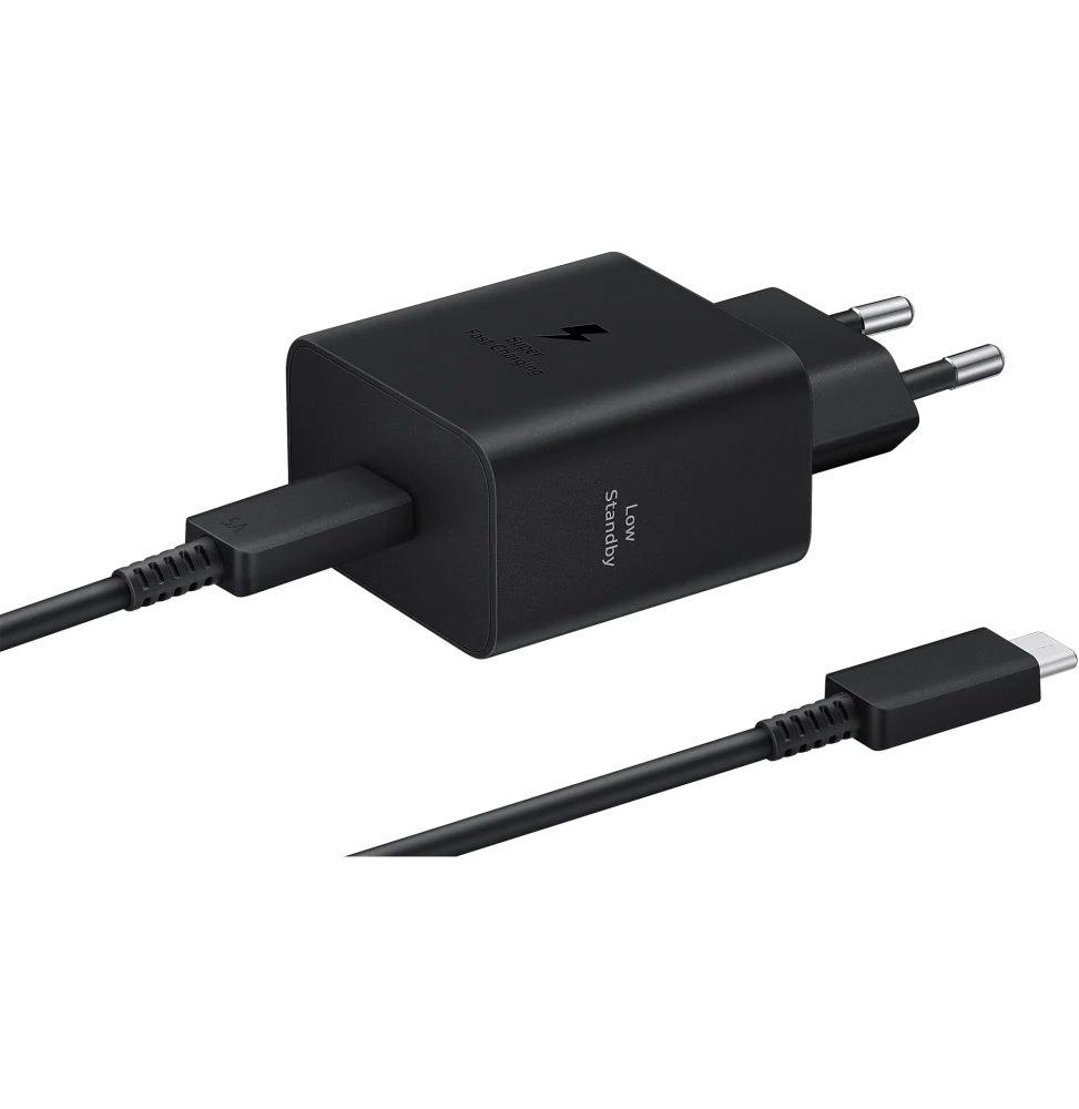 45W super chargeur mural rapide C-to-C avec câble C-To-C noir 12M EP-T4511XBEGWW