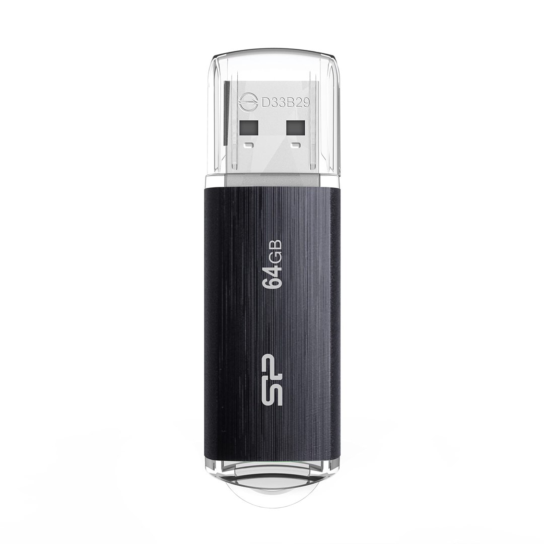 CLE USB 64 GB - USB 2.0 LECTEUR MICROSD - ELITE /CLASS 10 TF BLACK SPU2ATMREDEL106K
