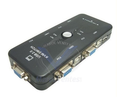 Swich KVM auto USB 4/04 Ports USB Swich KVM