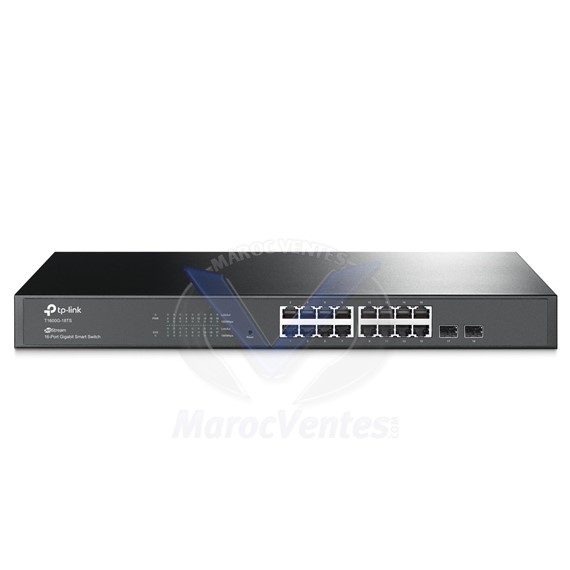 Switch intelligent Gigabit JetStream à 16 ports avec 2 SFP T1600G-18TS