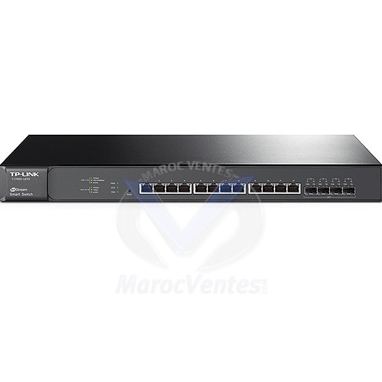 Smart Switch Administrable 16 Ports Gigabit 12 Ports 10G 4 Ports 10G SFP+ T1700X-16TS