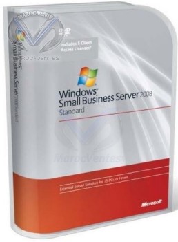 Windows Small Business Server Standard 2008 w/SP2 French T72-02677