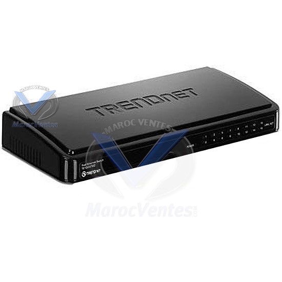 Mini Switch 16 Ports 10/100 Mbits TE100-S16D