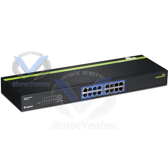 Switch Gigabit GREENnet à 16 ports TEG-S16G