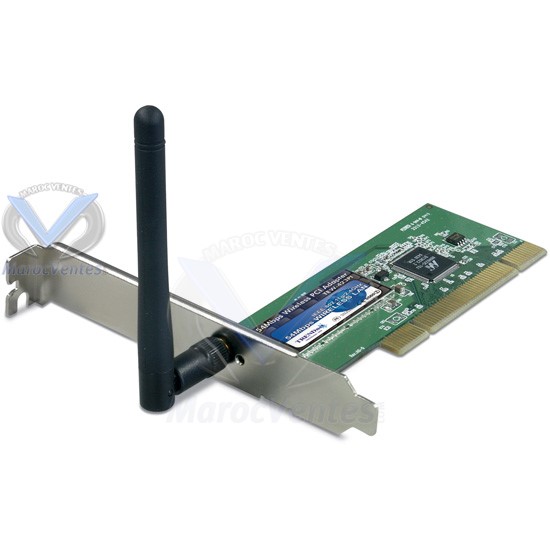 Carte PCI avec Antenne 54 Mbits (Version 1.2R) TEW-423PI