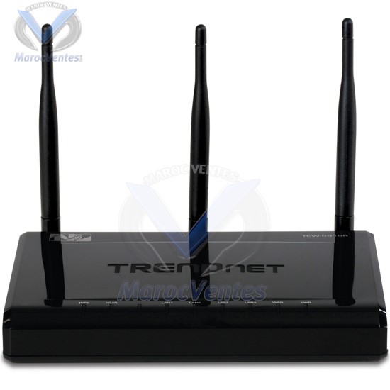 Routeur DSL Gigabit sans fil N 450 Mbps+Switch 4 ports 10/100/1000 TEW-691GR