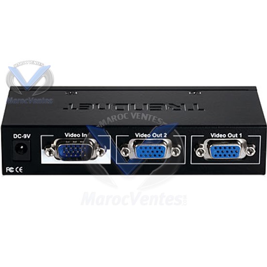 Spliter video 2 ports pour VGA TK-V201S