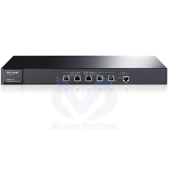 SafeStream Routeur VPN Gigabit  2 Ports WAN Gigabit  2 Ports LAN Gigabit  1 Port LAN/DMZ Gigabit  1 Port Console TL-ER6120