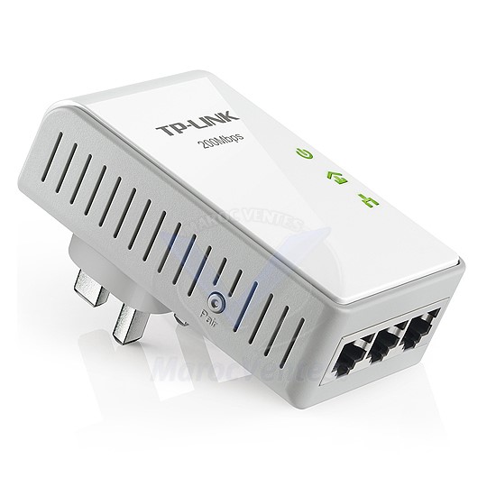 Mini-adaptateur CPL AV200 3ports 10/100Mbps TL-PA2030