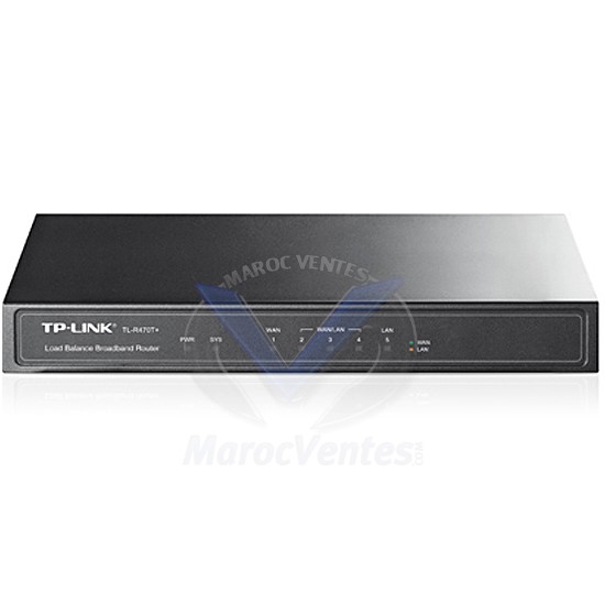Routeur Haut Débit 4 Ports 10/100 Mbps à Répartition de Charge TL-R470T+