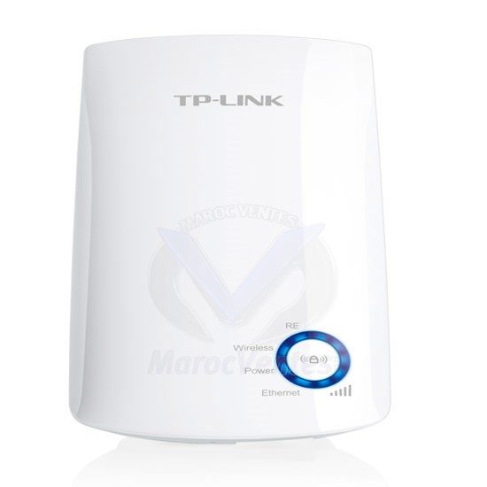 Extenseur de Portée Wireless N300 sur Prise Murale  1 Port LAN 10/100 TL-WA850RE