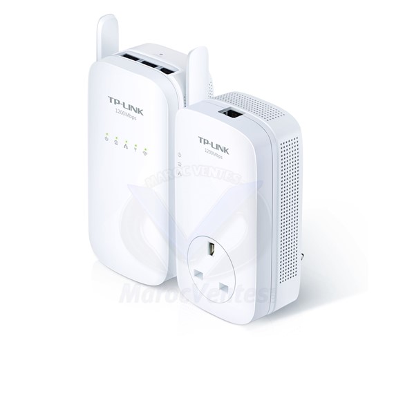 Kit Pont commutateur 3 ports  GigE HomePlug AV (HPAV) 2.0 Bi-bande TL-WPA8630KIT