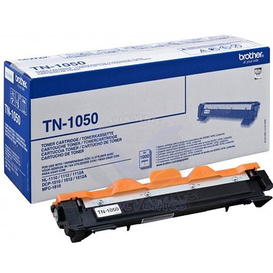 Cartouche Toner Noir Imprime 1000 Pages TN-1050