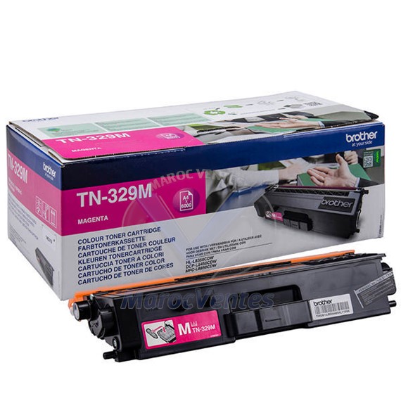 Cartouche Toner Magenta Imprime Jusqu