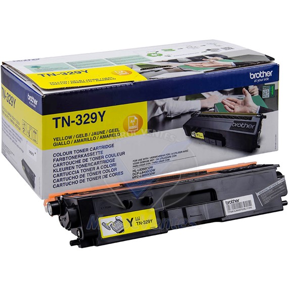 Cartouche de Toner Jaune Imprime Jusqu