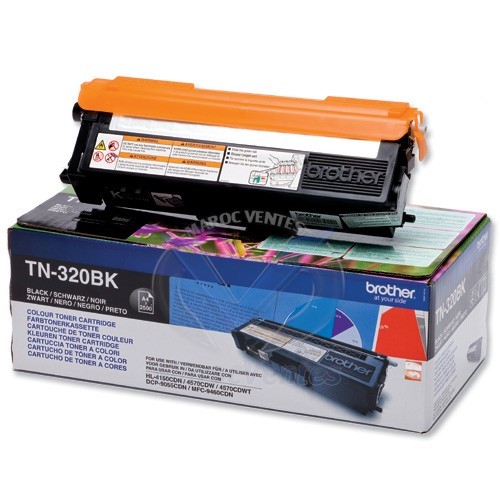 Toner pour Imprimante Laser Noir 2500 pages TN320BK