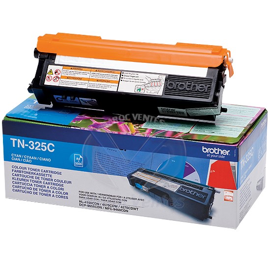 Cartouche de Toner Cyan Imprime 3500 Pages TN-325C