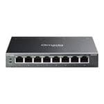 TP-LINK Omada 8-Port Gigabit Easy Managed Switch with 8-Port PoE+ ES208GP
