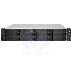 Serveur NAS Professionnel 12 Baies 4 Go + Alimentation Redondante