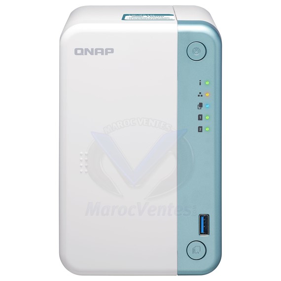Serveur NAS 2 baies 4 Go de RAM Dual-Core Intel Celeron J4005 2.0 GHz (sans disque dur) TS-251D