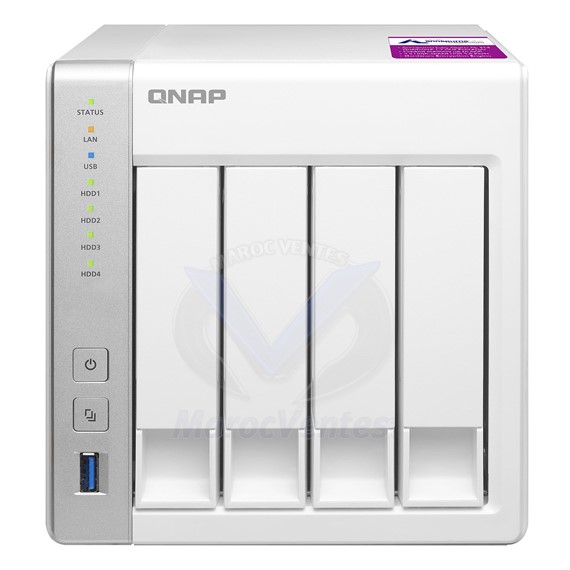 Serveur NAS 4 baies 3.5" /2.5" SATA 6Gb/s 3Gb/s (sans disque dur) TS-431P2-1G