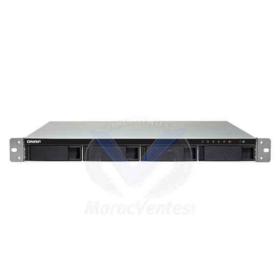 Serveur NAS professionnel 4 baies RAM 4 Go Intel Apollo Lake J3455 Quad-Core 1.5GHz et alimentation redondante TS-453BU-RP-4G