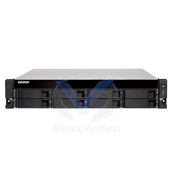 Serveur NAS 8 Baies RAM 4 Go Quad-core ARMv8 Cortex-A57 TS-832XU-4G