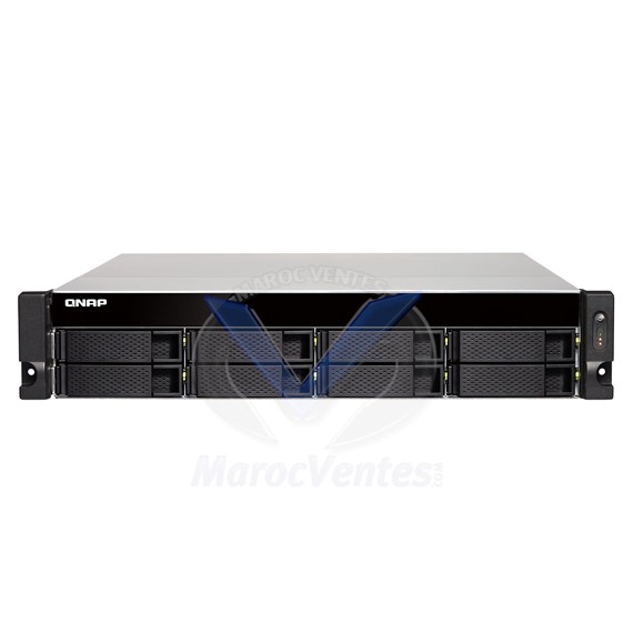Serveur NAS professionnel 8 baies 4 Go Intel Apollo Lake J3455 Quad-Core 1.5GHz et alimentation redondante (sans disque dur) TS-853BU-RP-4G