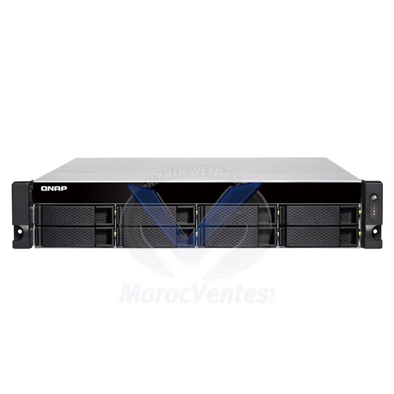 Serveur NAS professionnel 8 baies avec 8 Go Intel Xeon E-2124 Quad-Core 3.3 GHz TS-883XU-RP