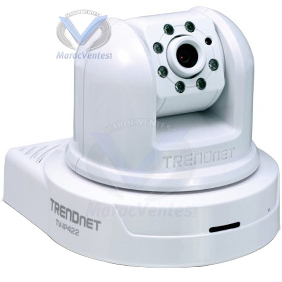 Internet caméra WIFI orientable 330°H et 105°V avec zoom numérique jour & nuit TV-IP422