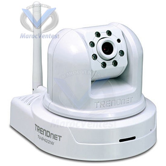Internet caméra WIFI orientable 330°H et 105°V avec zoom numérique jour & nuit TV-IP422W
