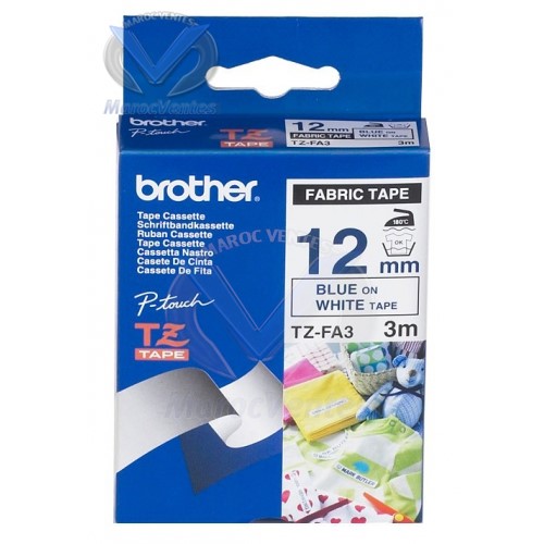 Ruban tissu bleu/blanc-Ruban tissu bleu/blanc