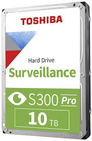 TOSHIBA Disque dur interne S300 10 TO 3P5 SATA 7200RPM, (surveillance) MD10ADA10TV